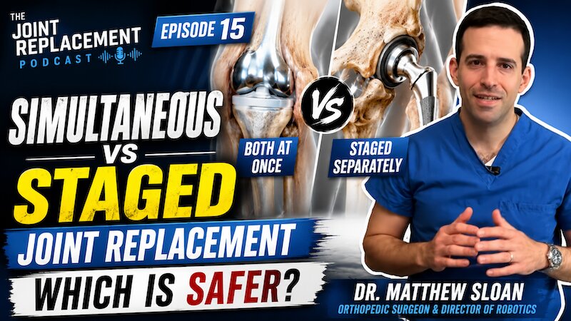 Staged joint replacement